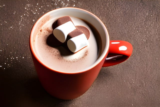 カルディ飲むチョコレート飲み方をイメージした画像